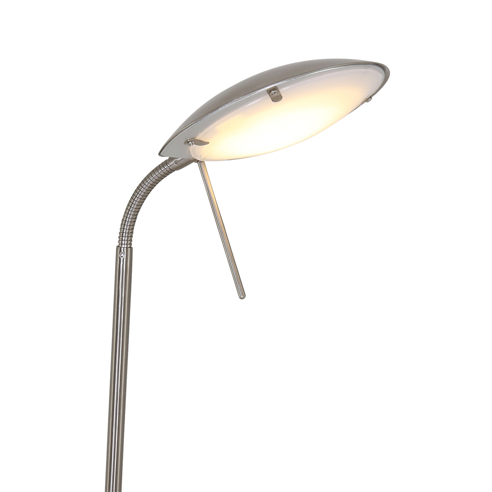 LED настолна лампа Eloi, димируема, стомана