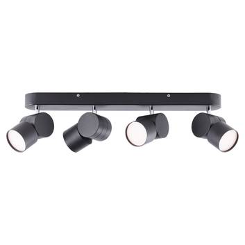 AEG Twine spot sufitowy LED, czarny, 4-punktowy