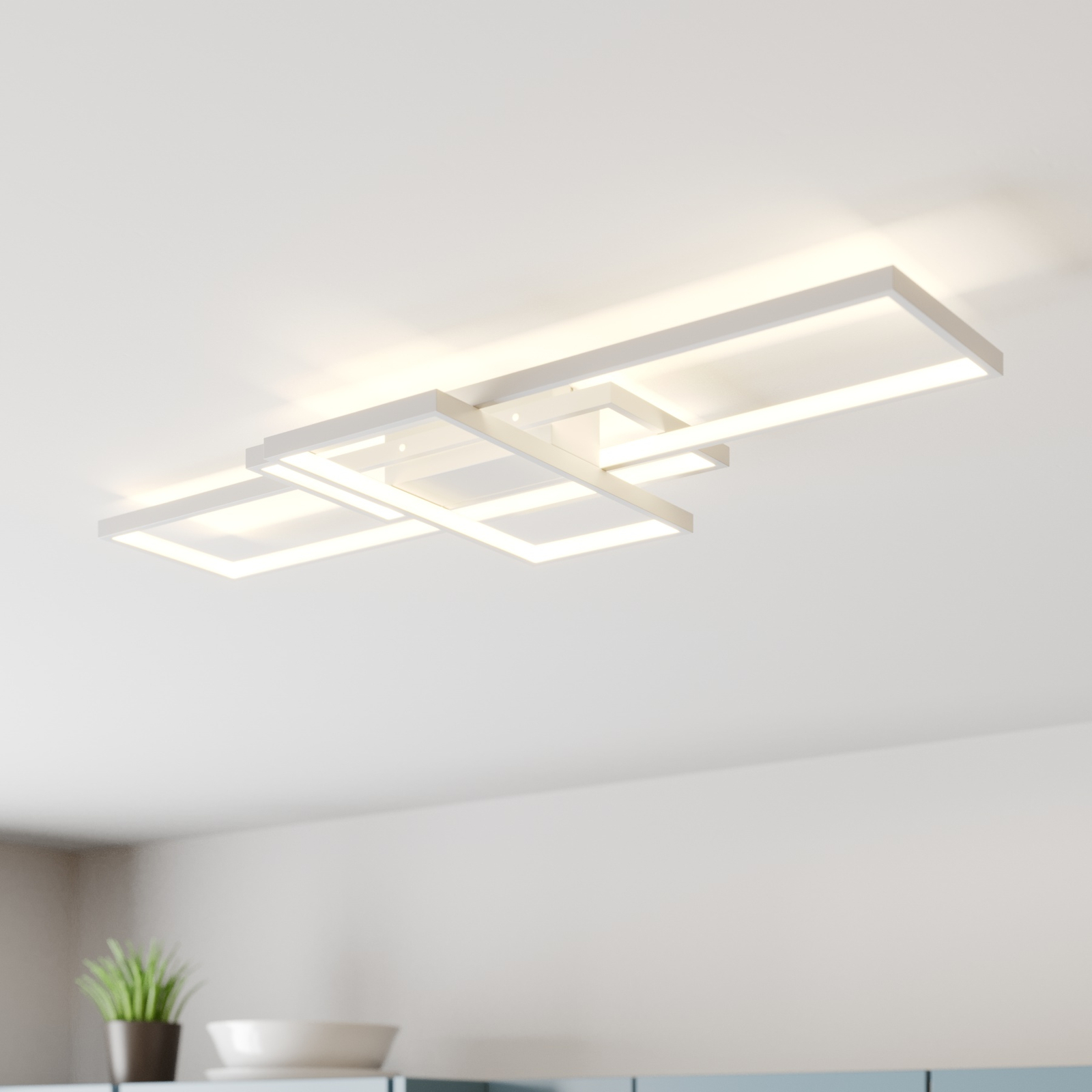 Lindby Poppy LED ceiling light, dimming function