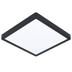 EGLO connect Fueva-Z plafoniera 28x28cm nero