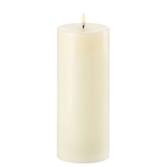 Pillar Candle LED 10,1x25 cm Ivory - Uyuni Lighting