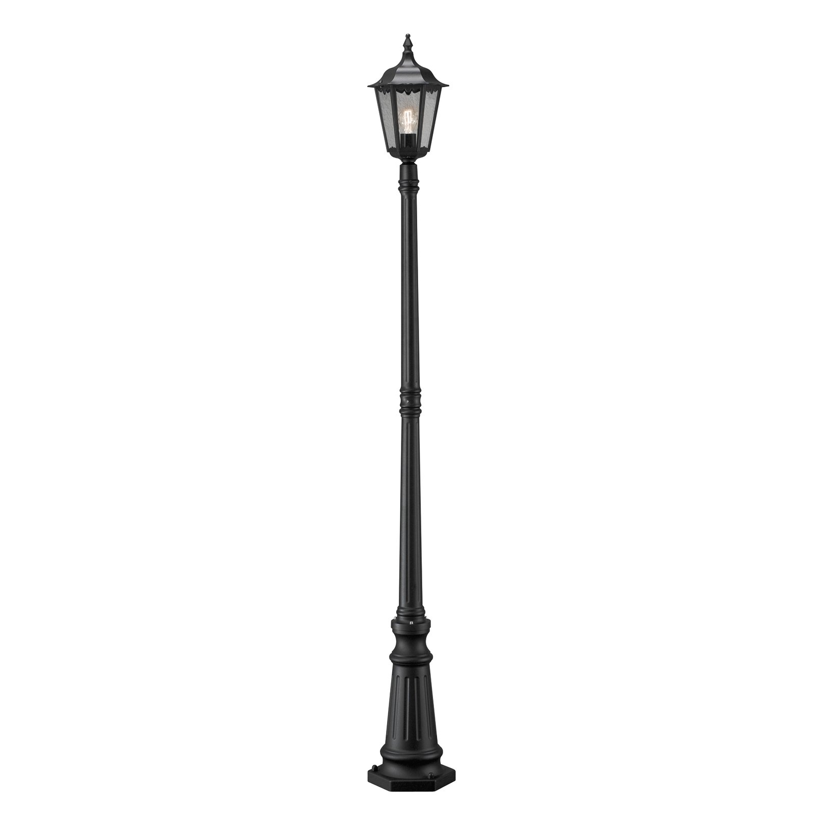 Mastlamp Firenze, 1-lamps, zwart