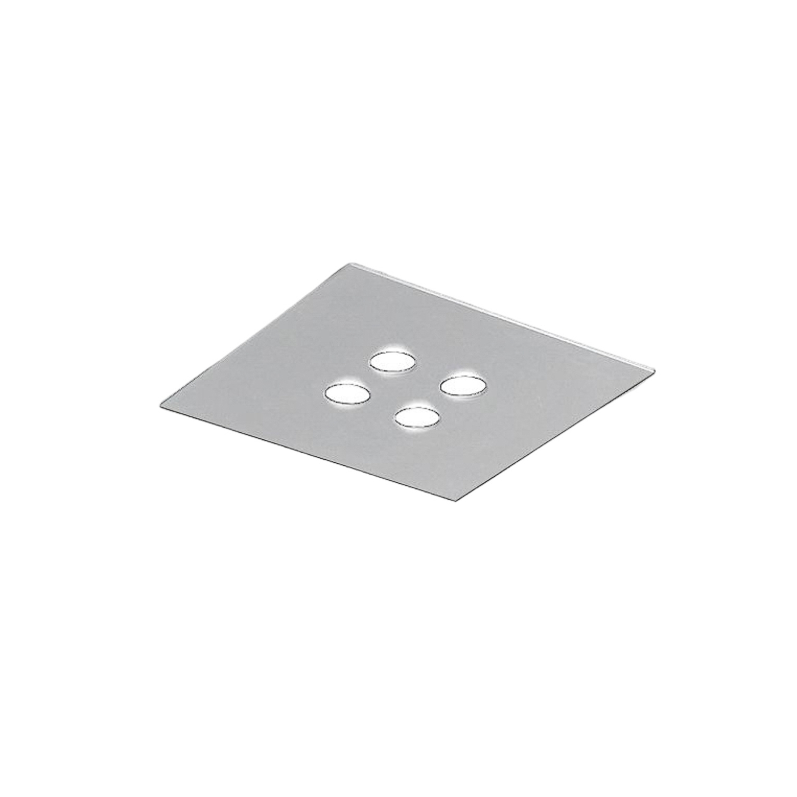 ICONE Slim - LED-loftlampe, 4 lyskilder, hvid