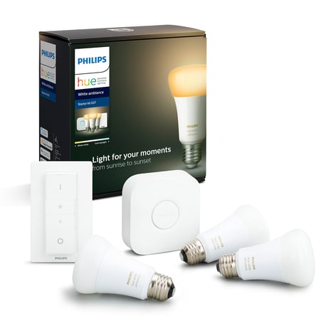 Philips Hue White Ambiance E27 3er Starter-Kit