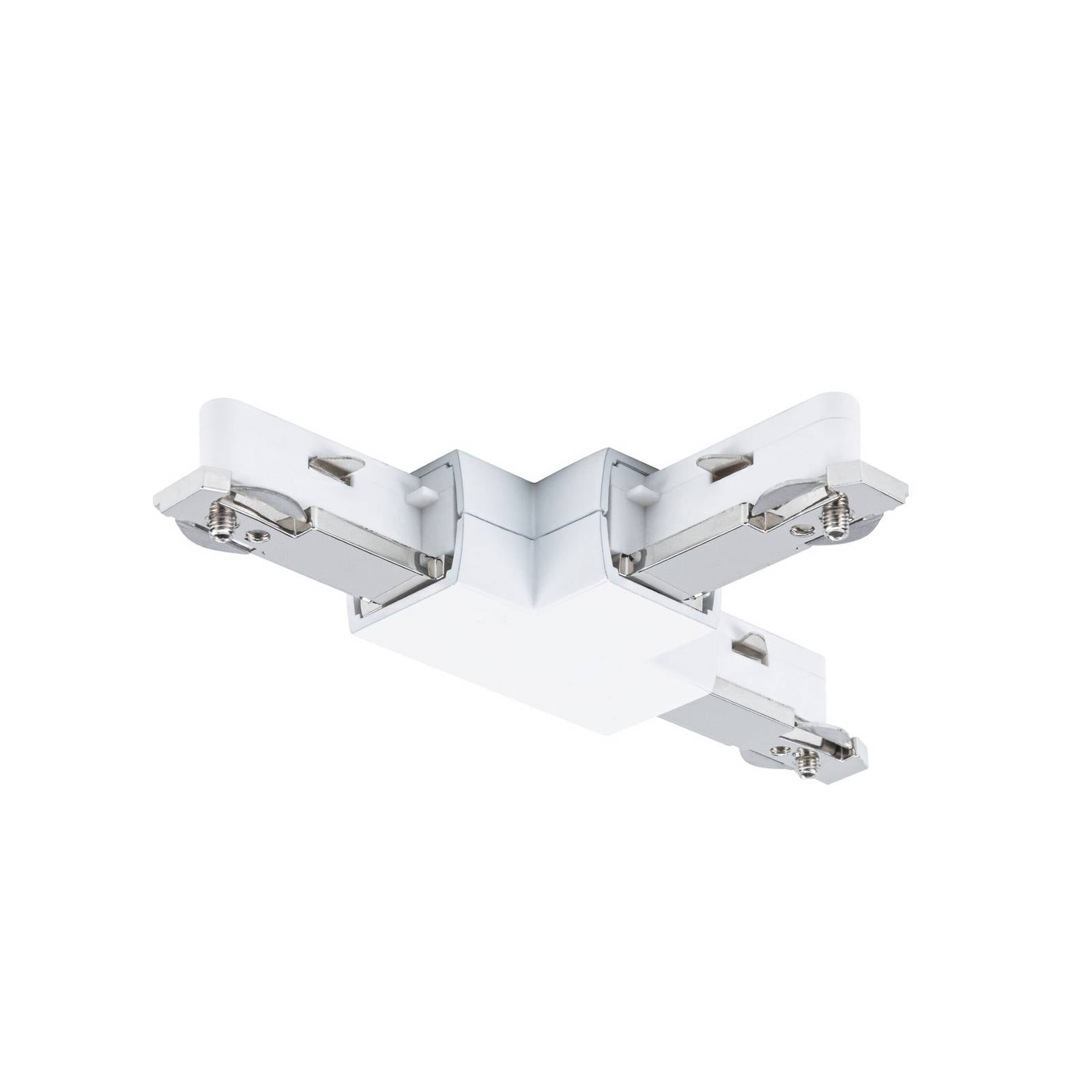95647 URail Verbinder T-Stück 104x62mm max1000W Metall Signalweiß - Paulmann