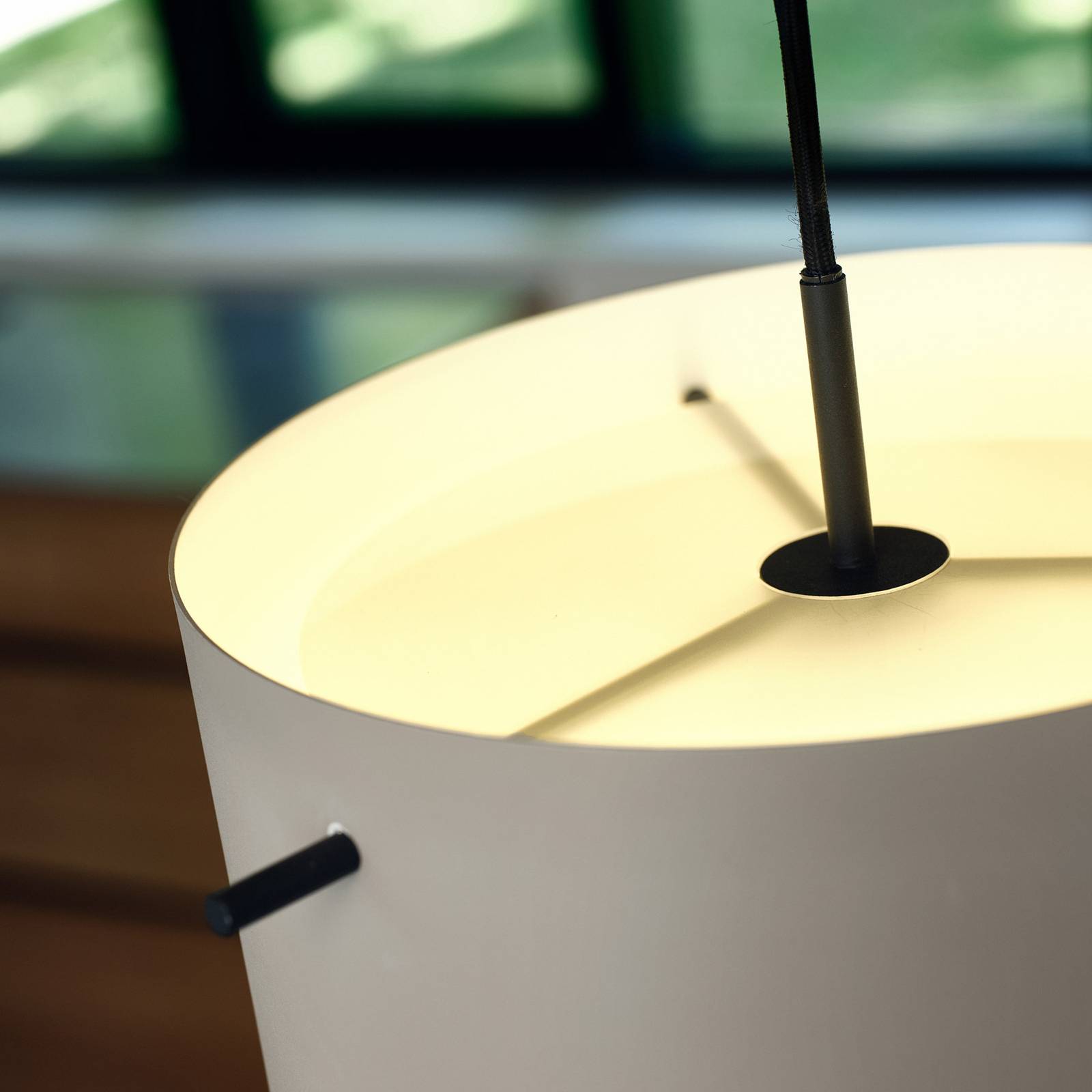 FRANDSEN FM1954 lampa wisząca Ø 28 cm szara