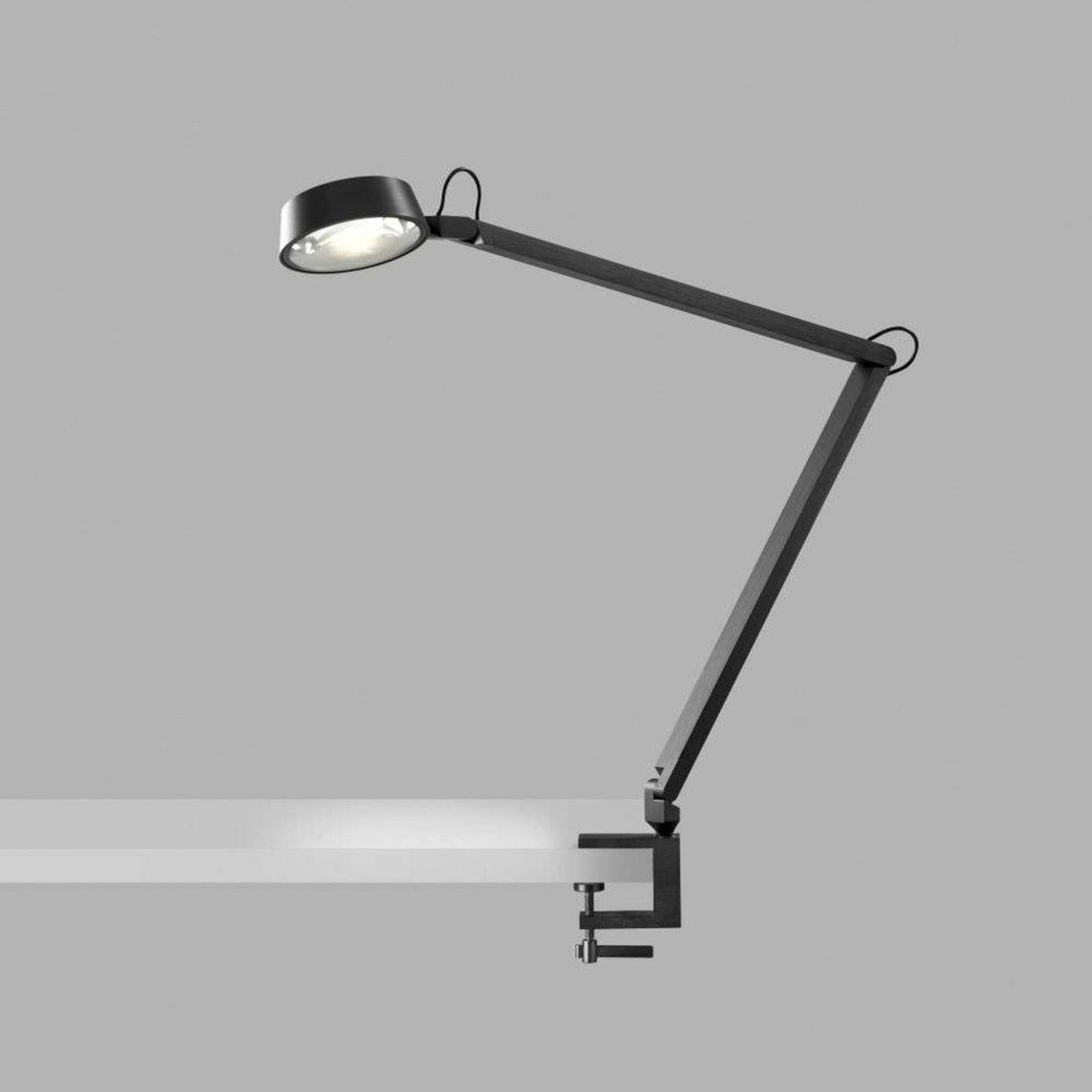 Dark T2 Bordlampe m/Base Carbon Black LIGHT-POINT - Stue - Aluminium