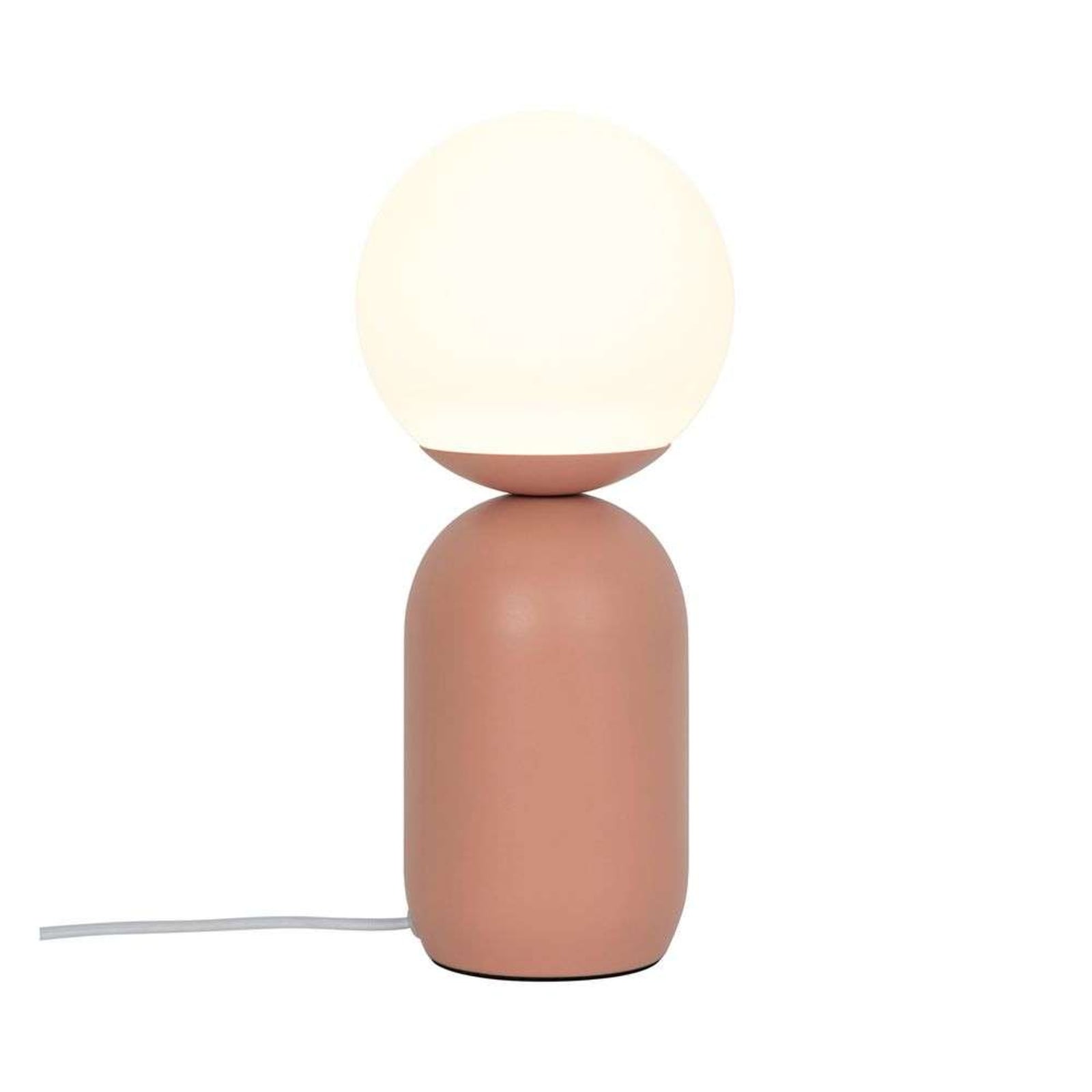 Tischlampe Notti, terracotta, Metall, Glas, Höhe 35 cm Tischlampe Notti, terracotta, Metall, Glas, Höhe 35 cm