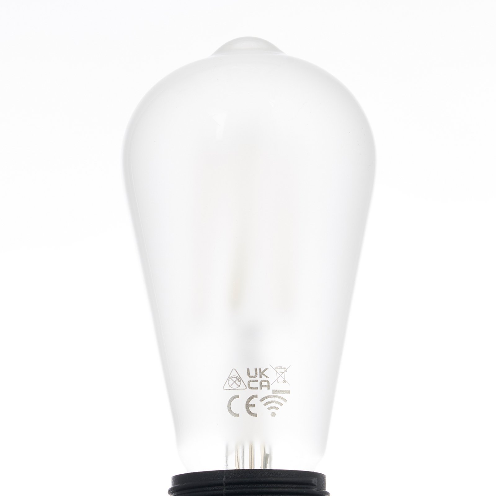 Smart LED-E27 ST64 7W WLAN matt tunable white