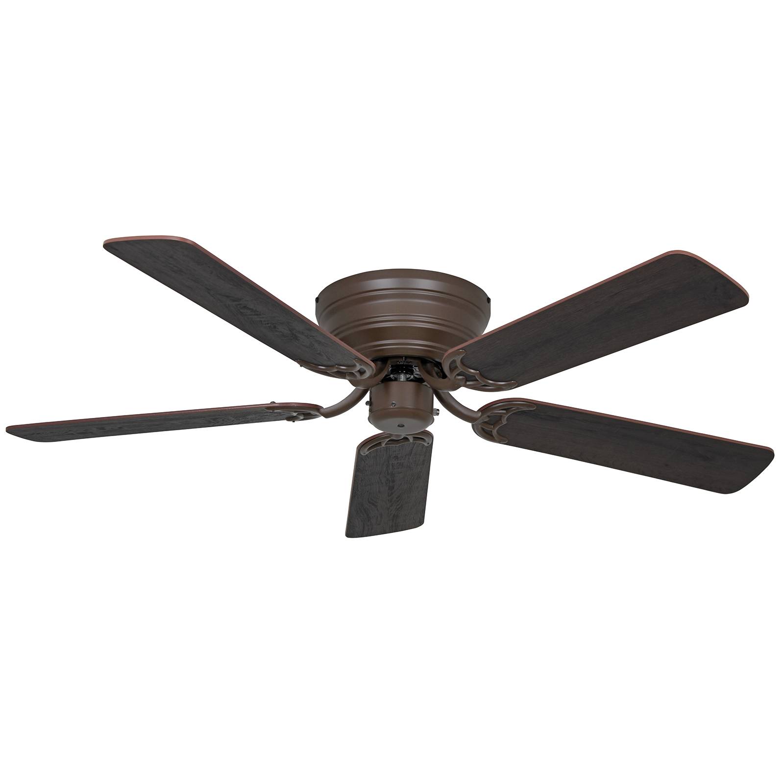 Stropný ventilátor Classic Flat III bronz Ø 132 cm