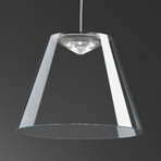 Rotaliana Dina - transparante LED hanglamp