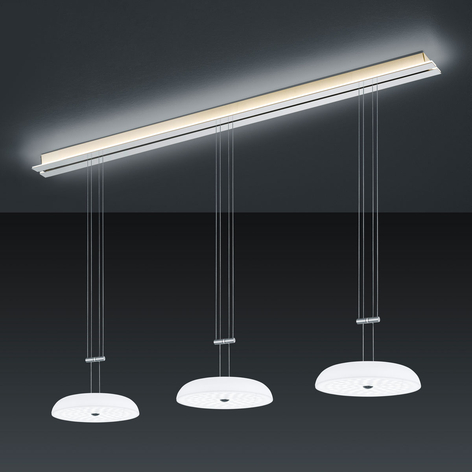 BANKAMP Strada Vanity Hängeleuchte, 3fl, 155 cm