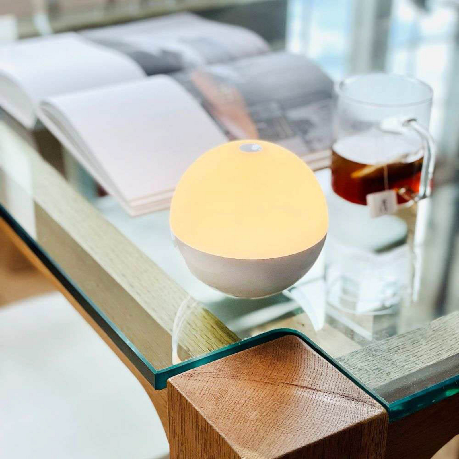 Alba LED-Akku-Tischleuchte weiß dim IP44 - Dyberg Larsen