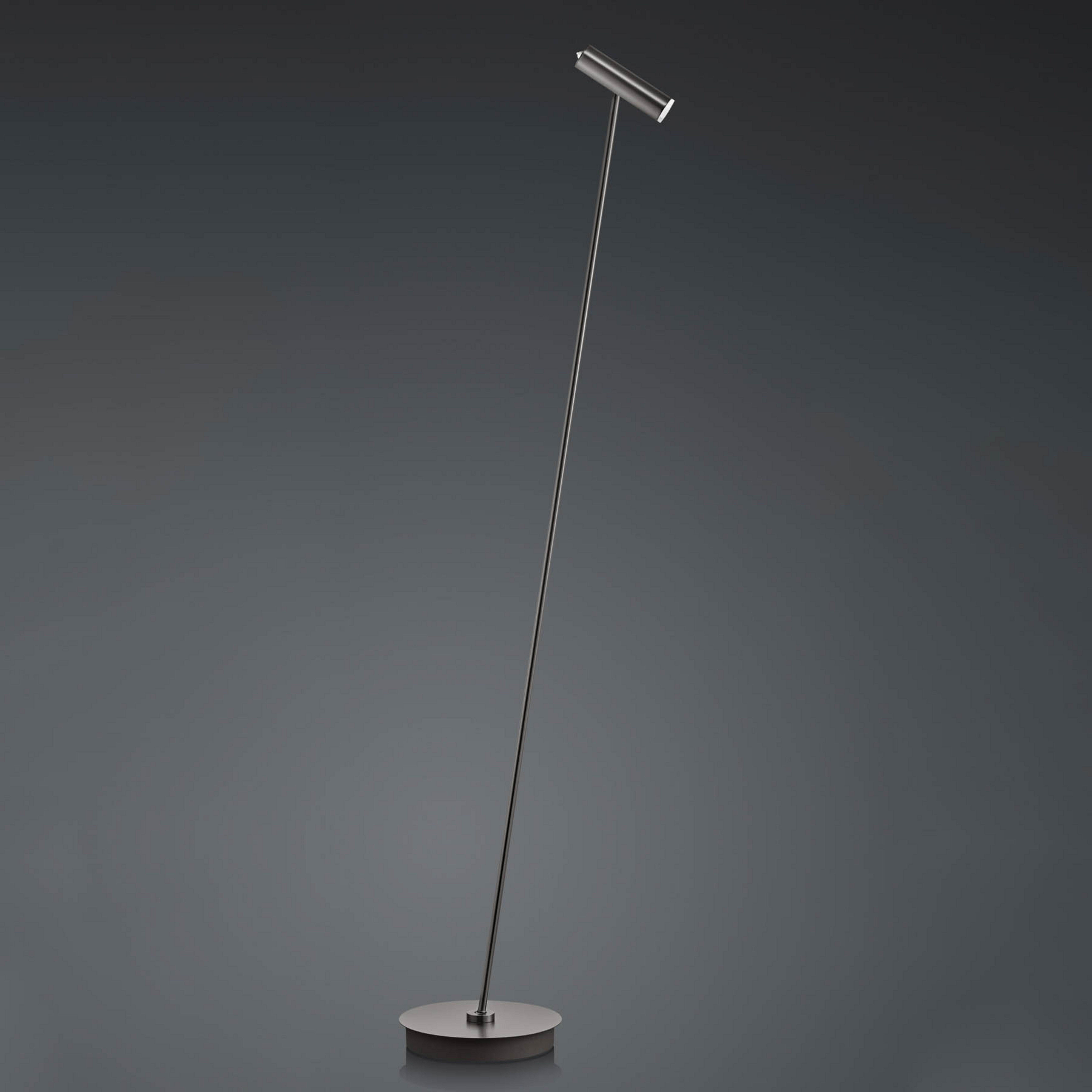 LED-Stehleuchte Tom, dimmbar, bronze