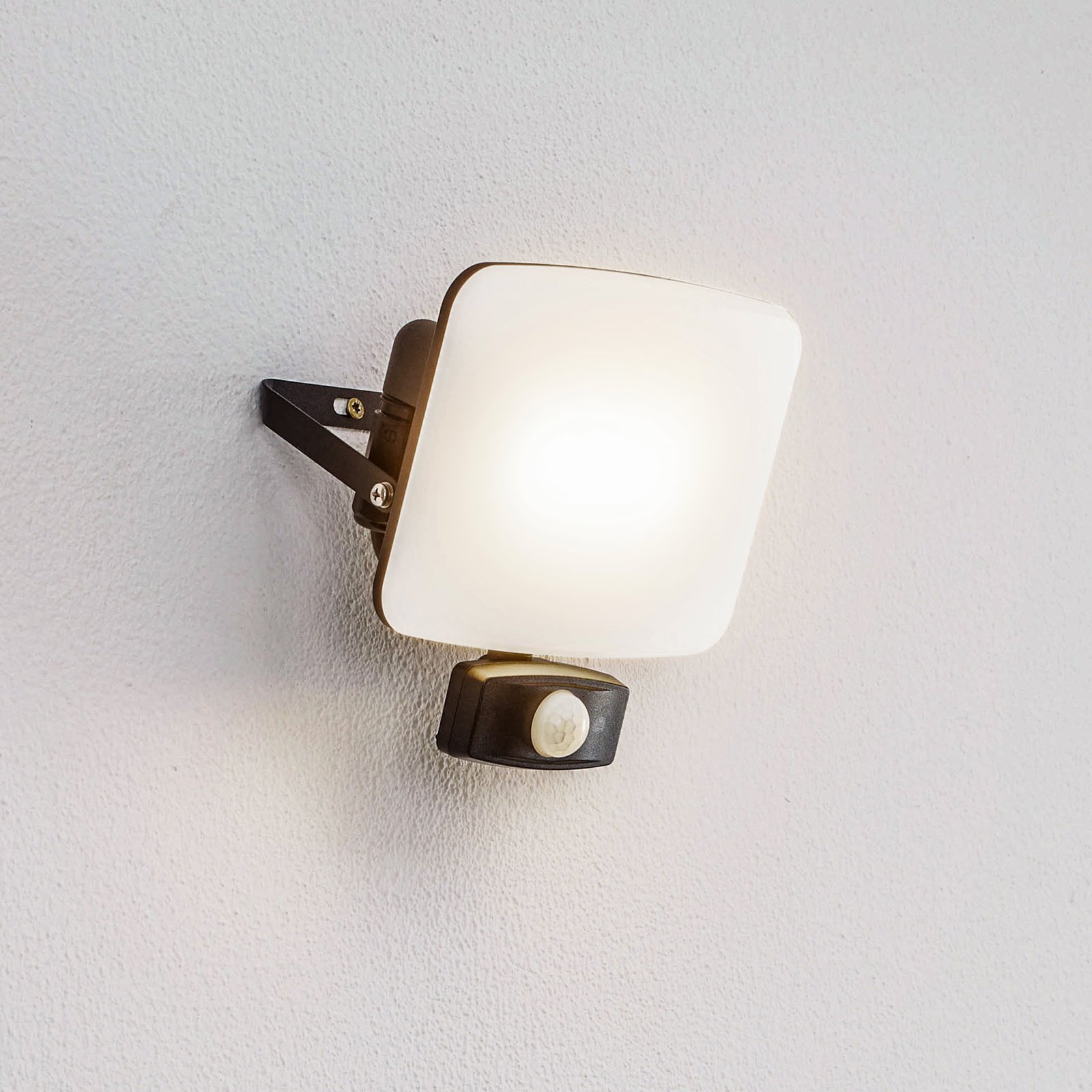 Prios Paityn LED külső fali lámpa, érzékelő 30 W