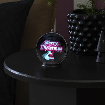 Kula hologram 3D Merry Christmas, 42 LED