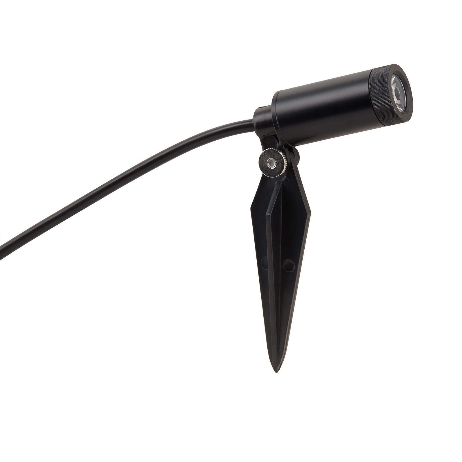 Lindby Heath LED-markspettslampa, 4-pack, svart