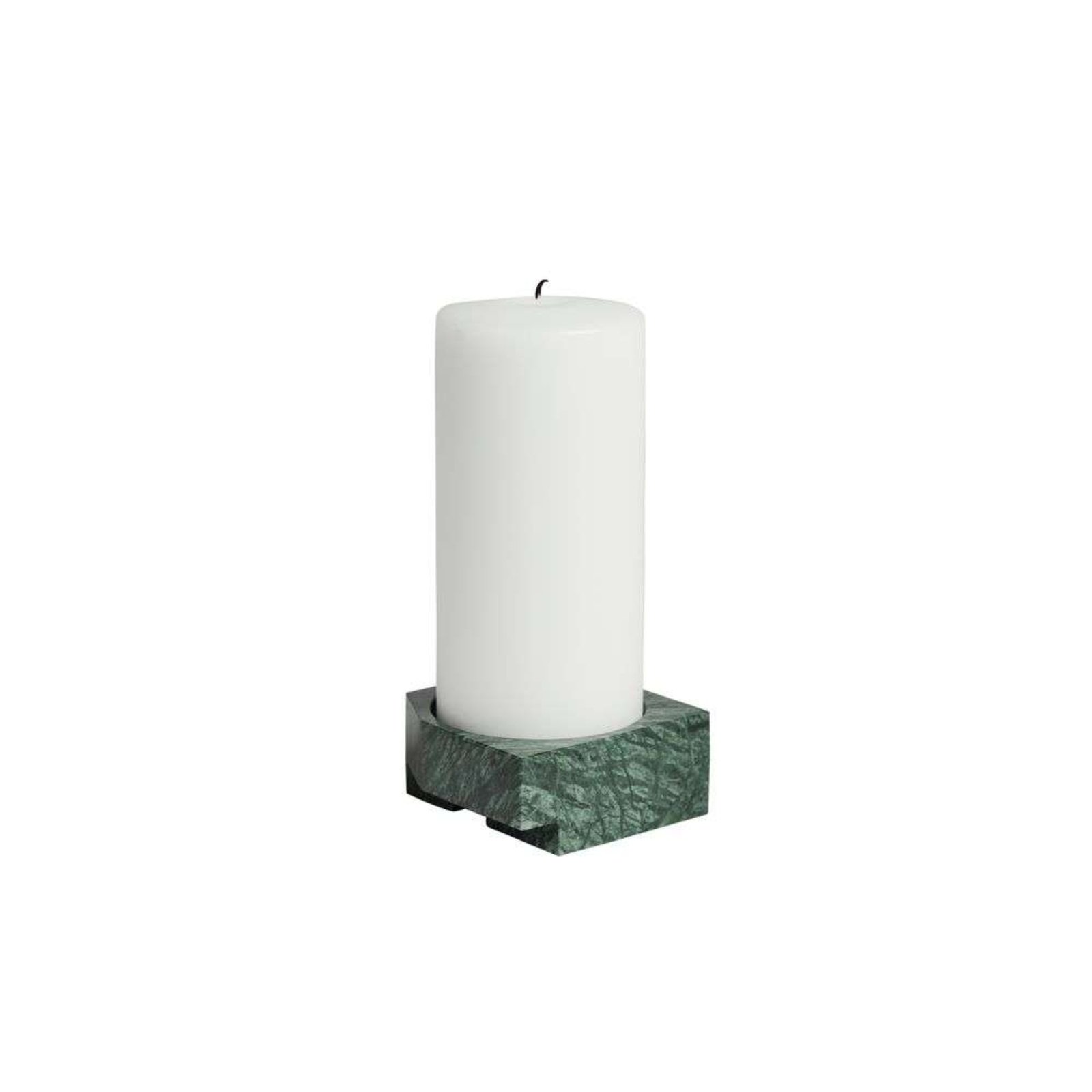 Jeu de dés 3 Candle Holder Green Marble - Woud