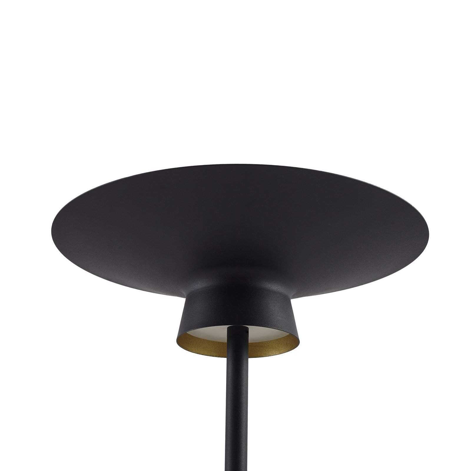 Norvind LED-lattiavalaisin 1-lamppuinen musta metalli - Lindby