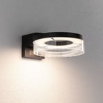 Paulmann LED-Sensor-Außenwandlampe Capera, 23 cm Metall IP44