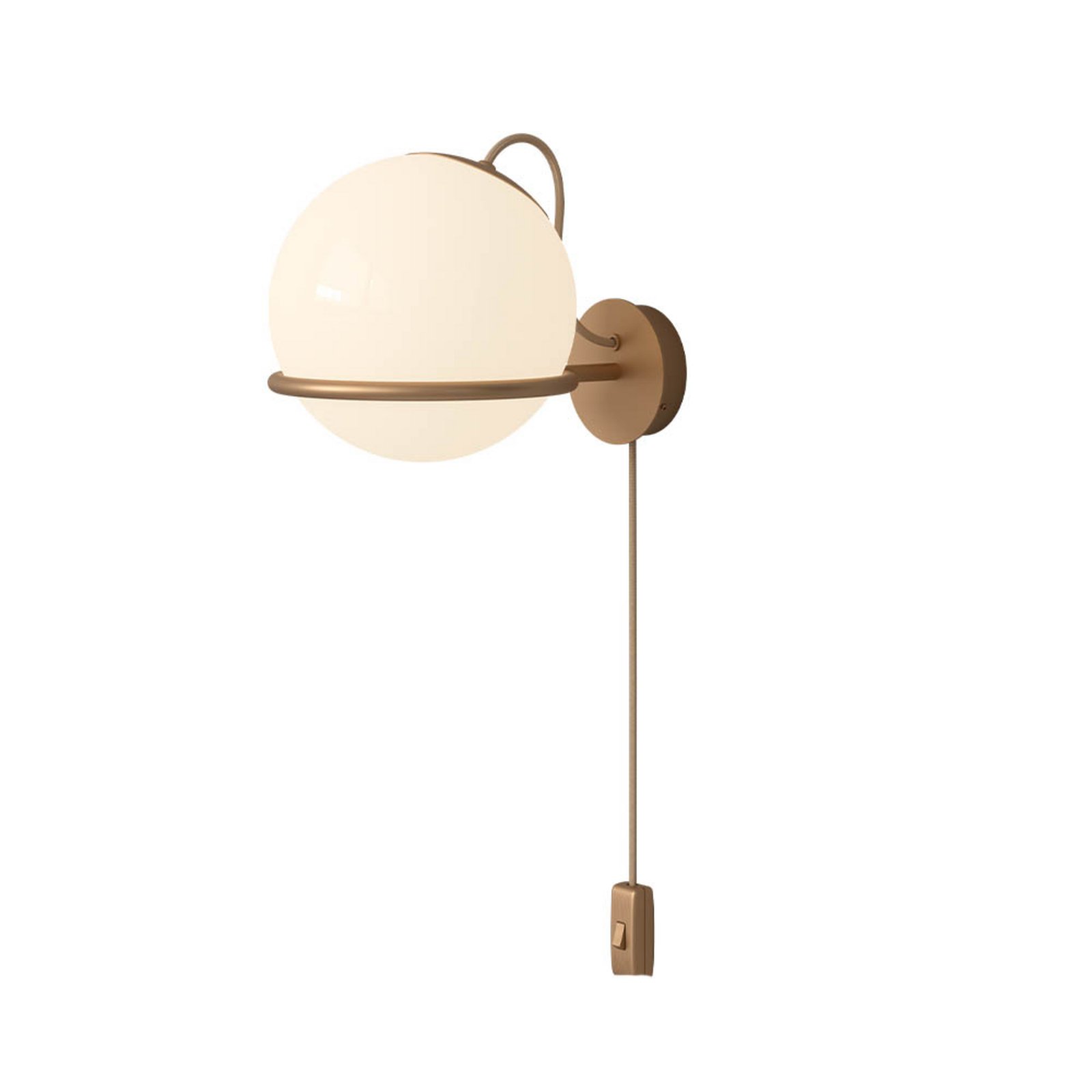 Model 238/1 Vägglampa Ø20 Golden w/Switch - Astep