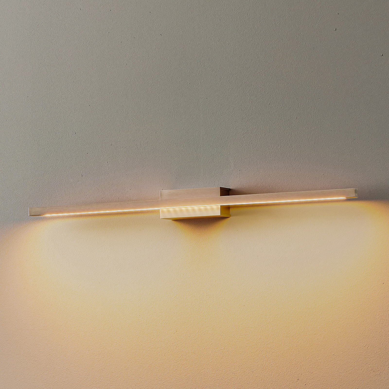 Rothfels Tolu LED-Wandlampe nickel 65 cm