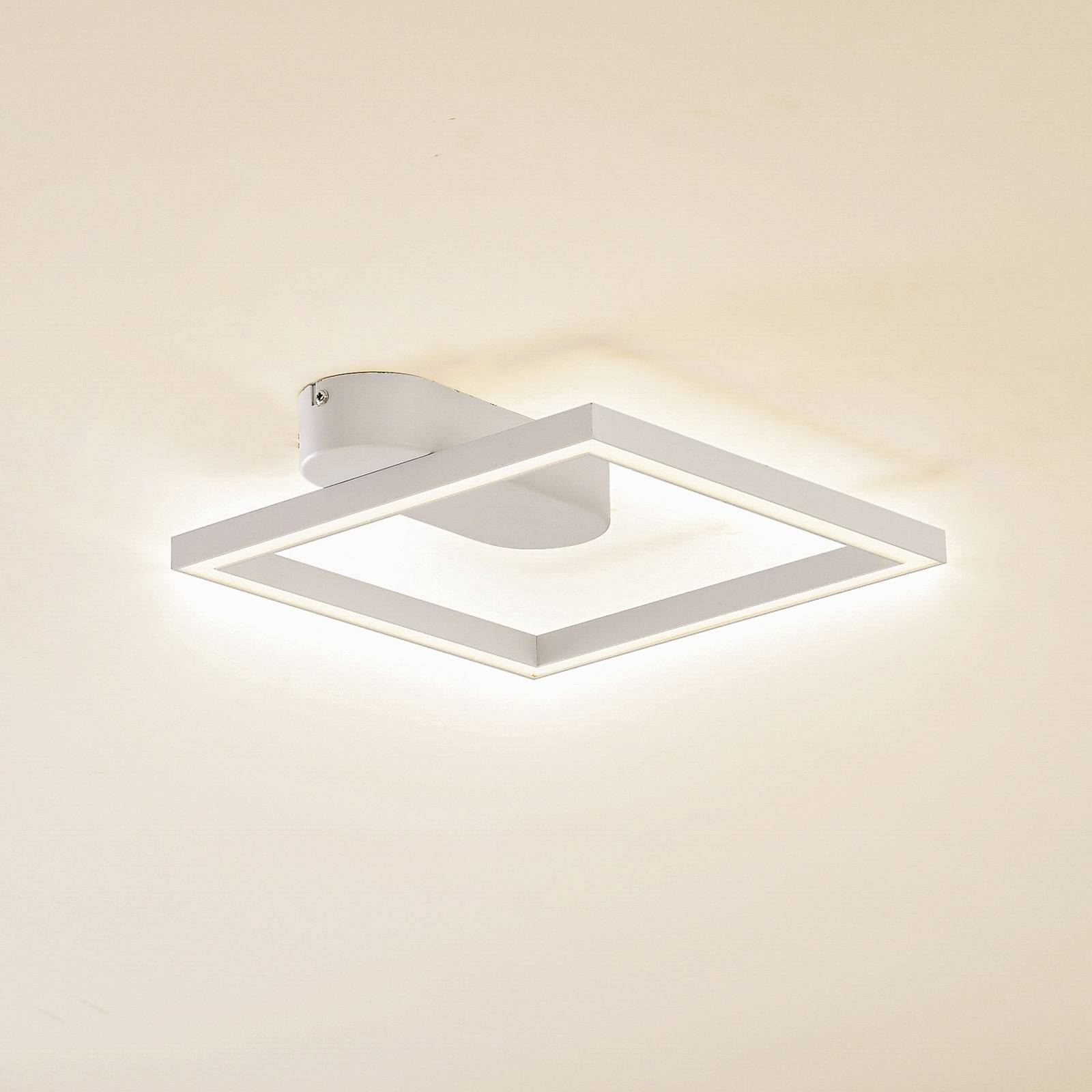 Lindby LED-taklampa Yulla vit