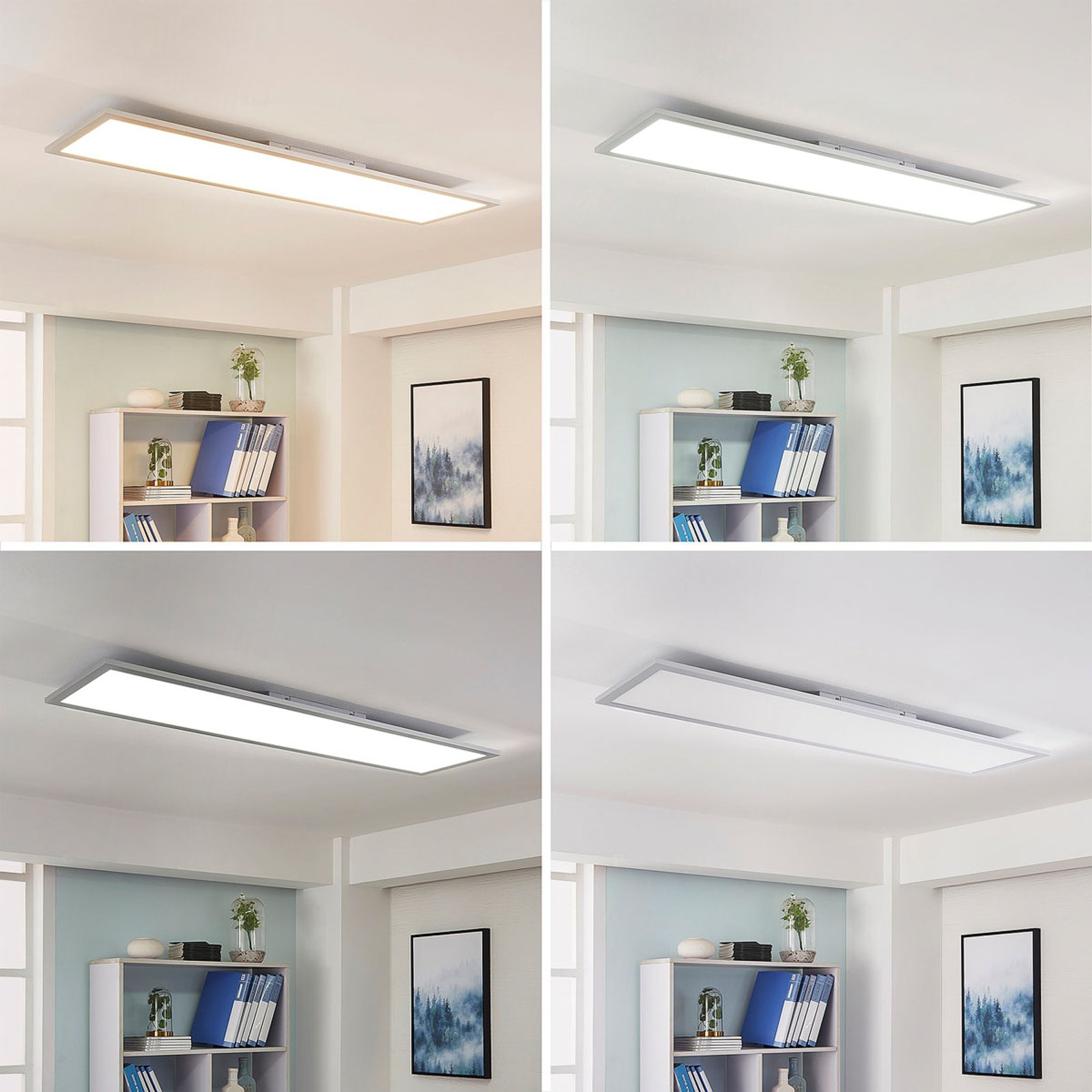 Lysander Plafond 36W L119 Silver - Arcchio