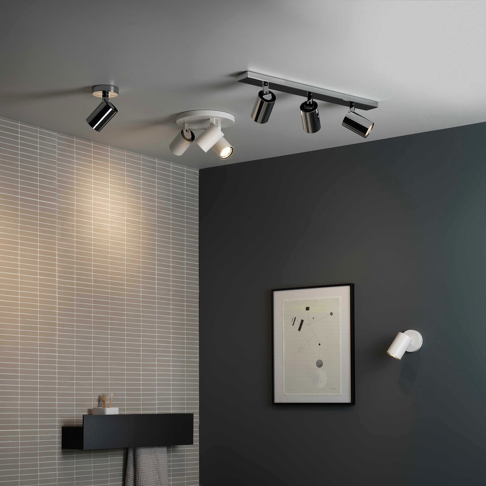 Astro Aqua Single LED-Deckenleuchte fürs Bad