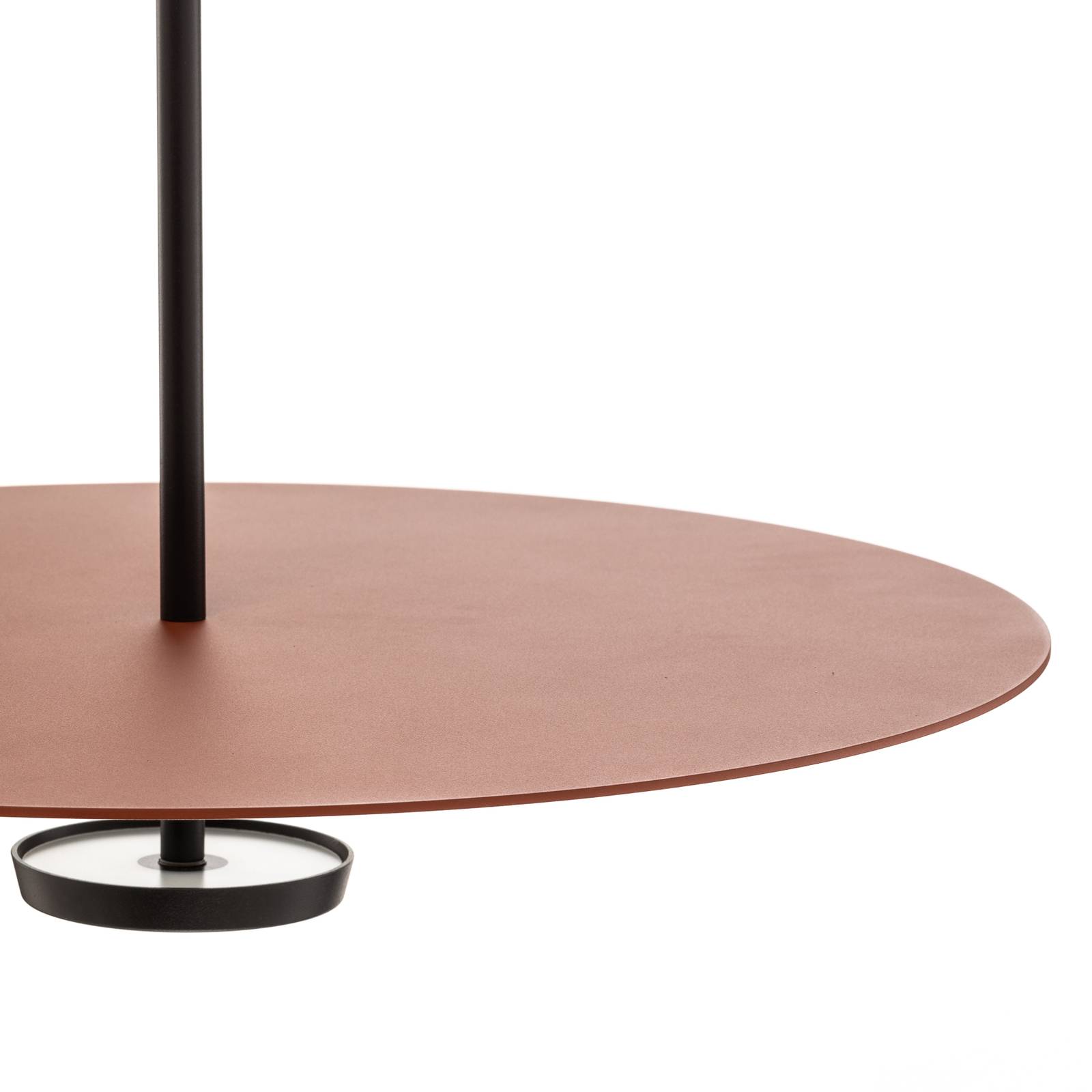 Vibia Flat lampa wisząca 1-pkt. Ø 55cm terracotta