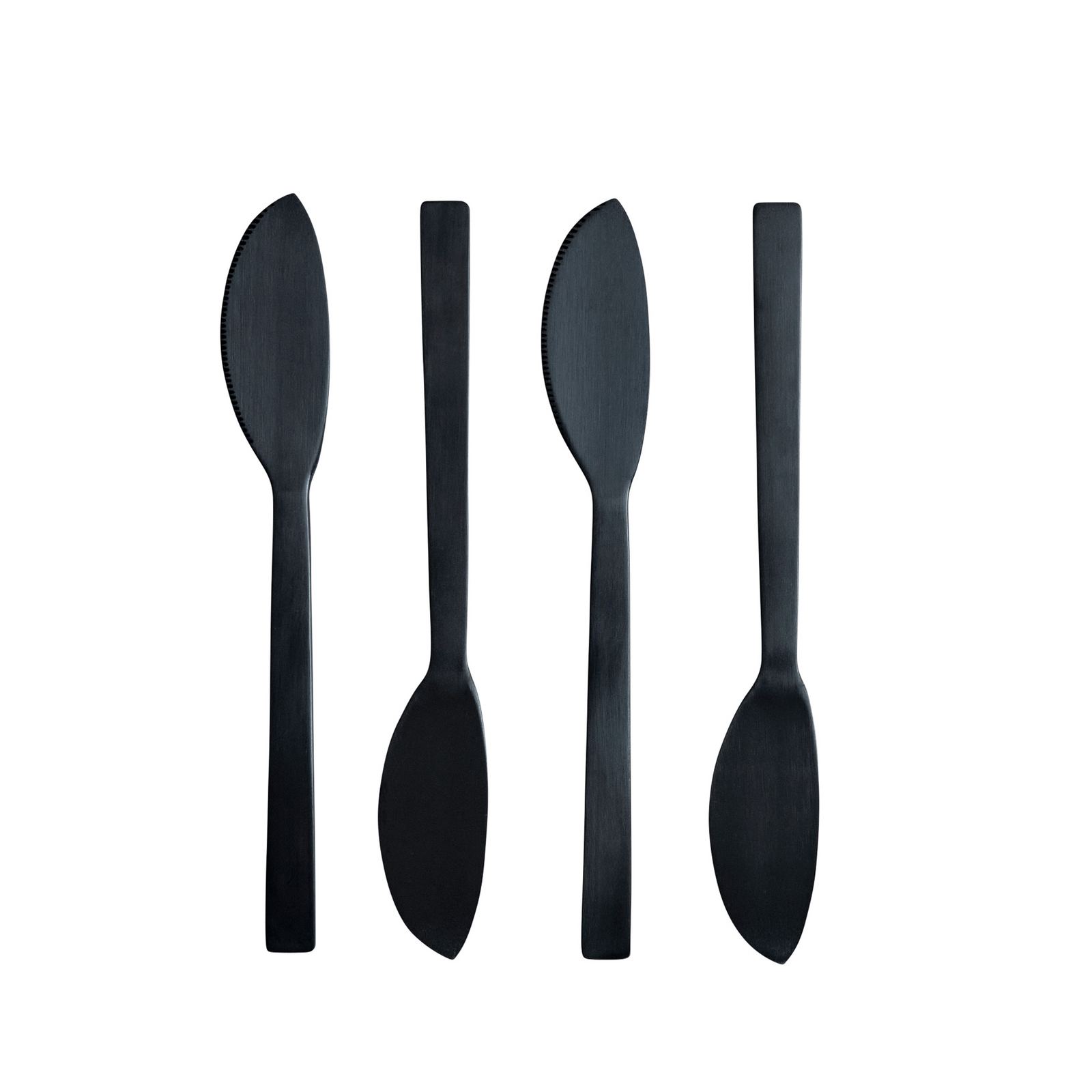 Zestaw 4 noży do masła Kogei, czarny, 17 cm – 101 Copenhagen