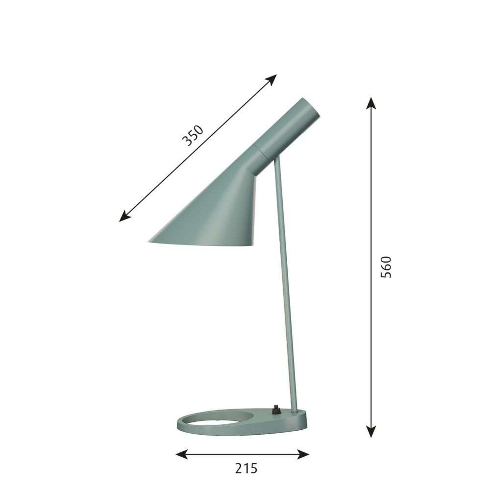 AJ Bordslampa Ljus Petroleum - Louis Poulsen