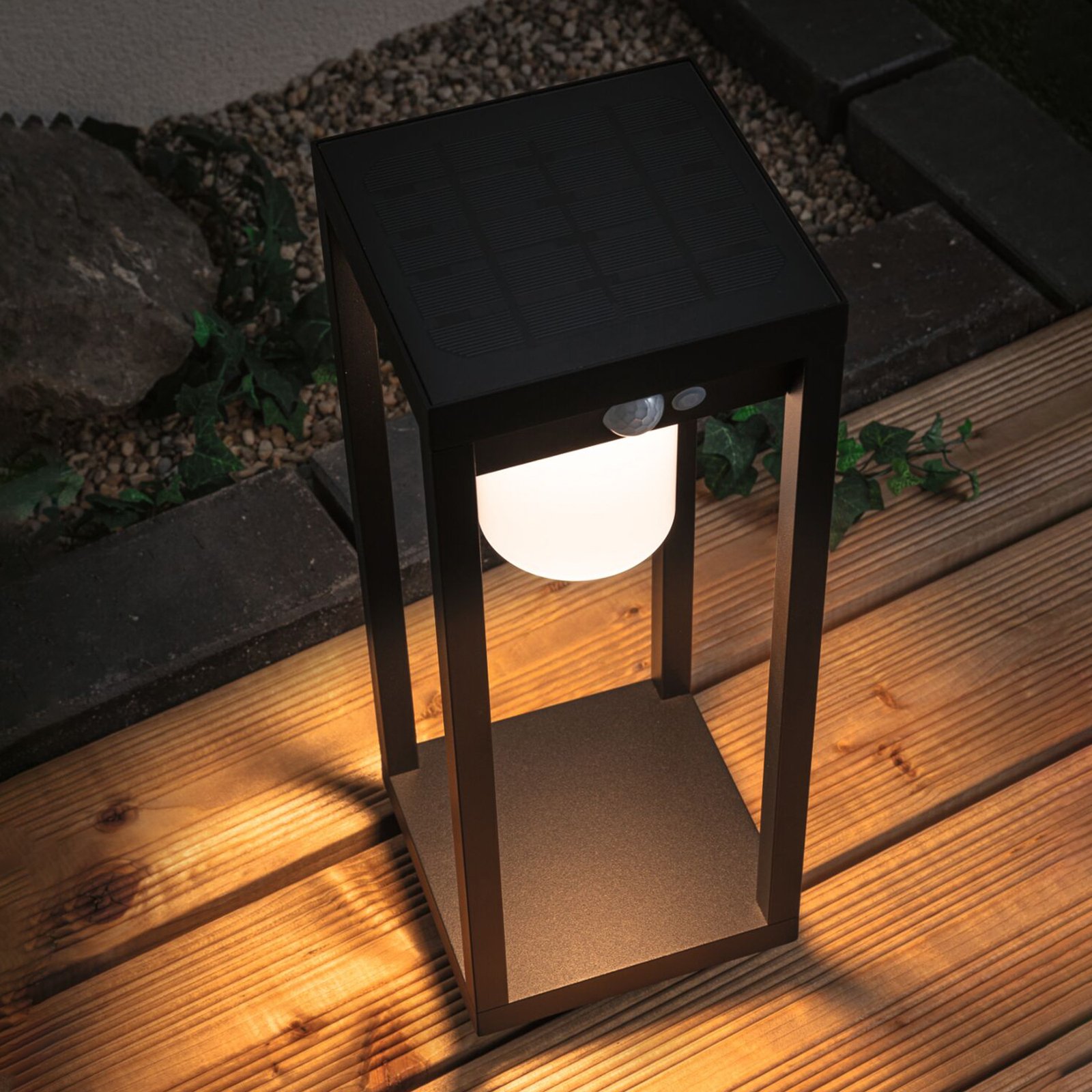 Marisol Solar Cell Lamp Black - Paulmann