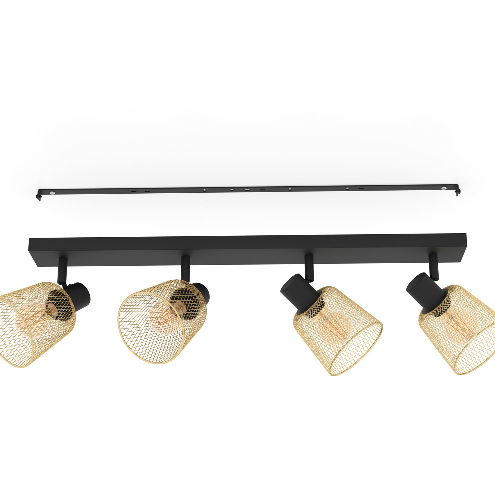 EGLO Coslada griestu prožektors, četru liesmu