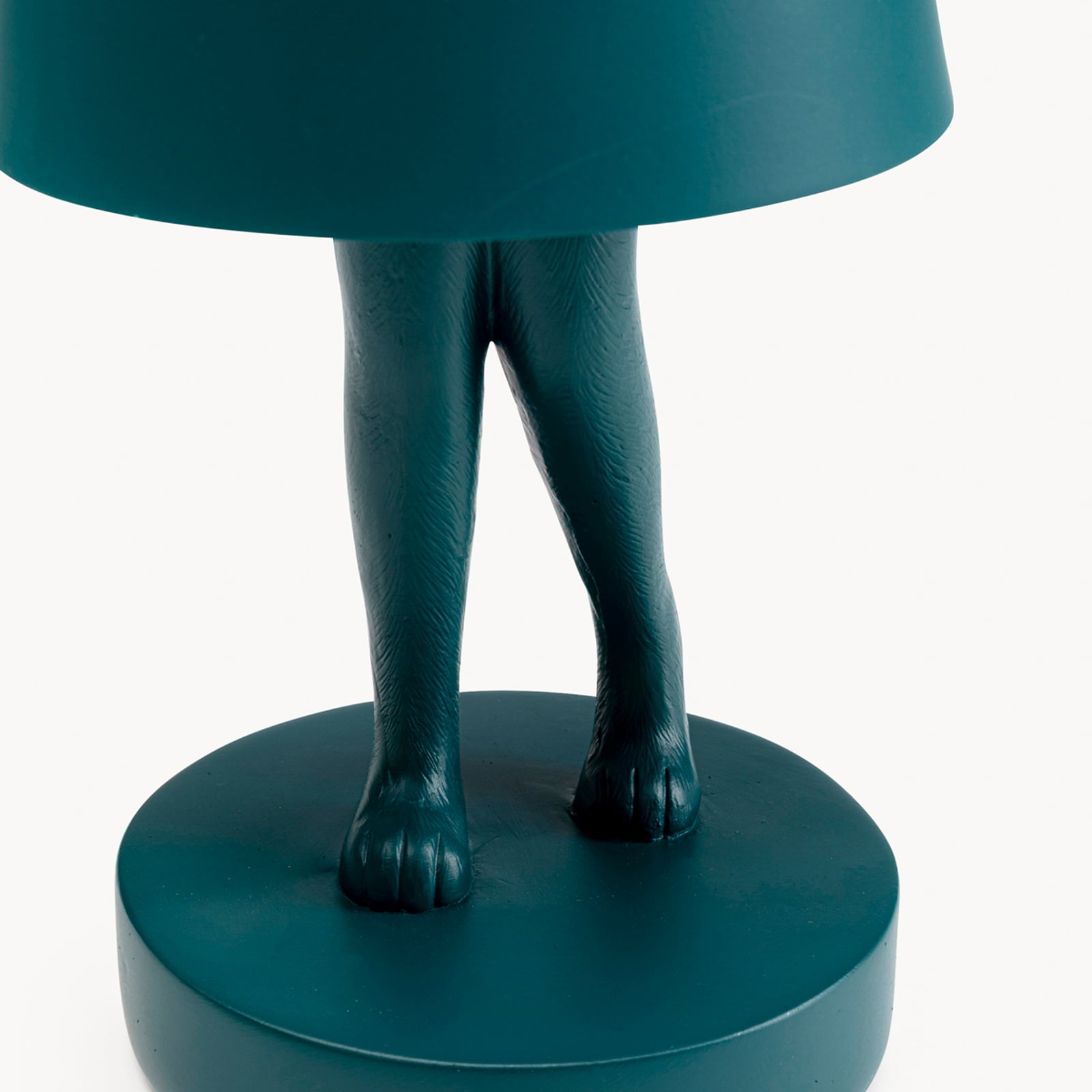 „Kare“ LED baterinis stalinis šviestuvas „Animal Rabbit“, naftos spalvos, IP44,