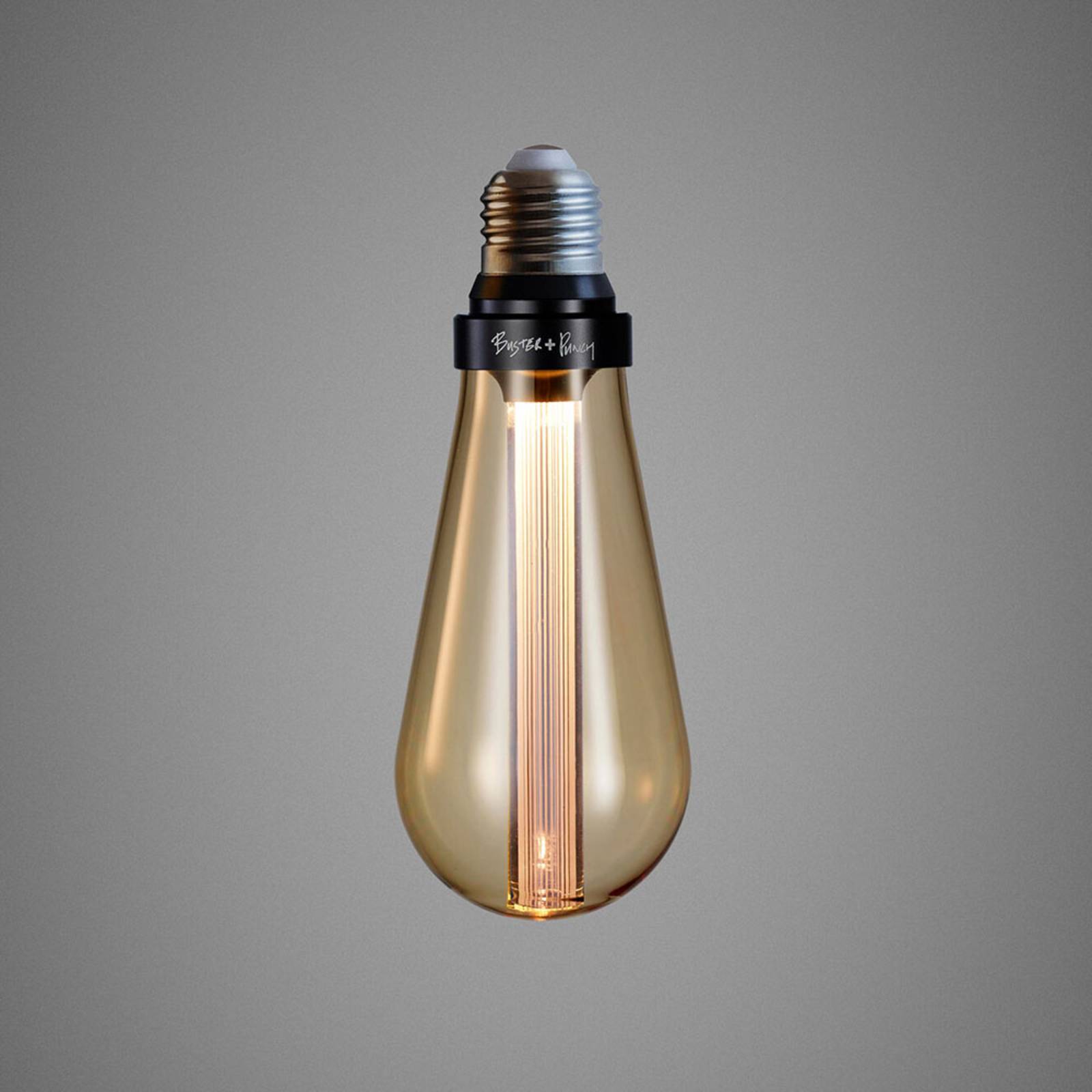 Image of Buster + Punch ampoule LED E27 5W dimmable dorée 5060474200486