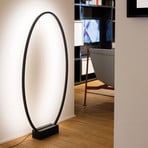 Nemo Ellisse lampadaire LED 2 700 K noir