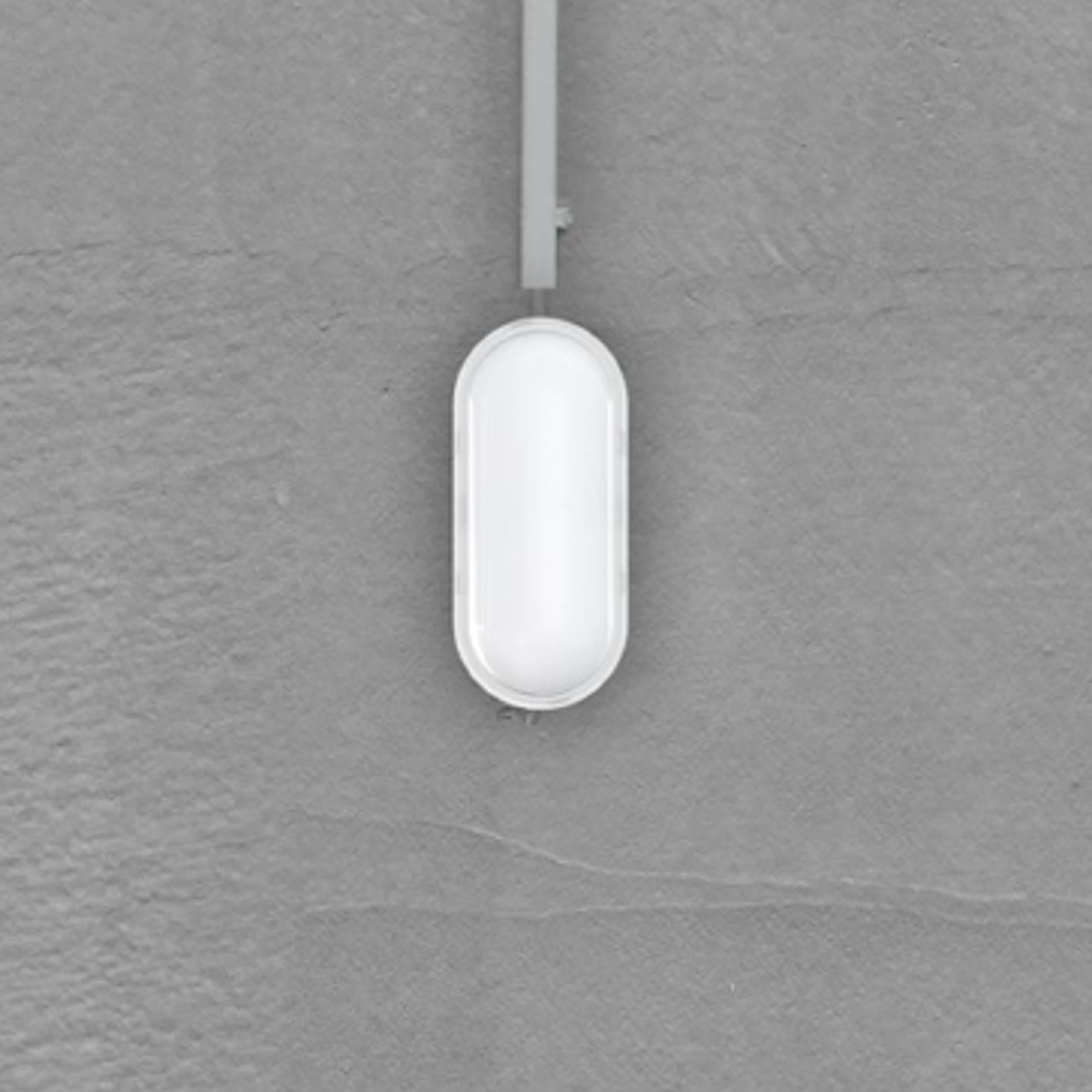 Kinkiet zewnętrzny LED MEGATRON Zella Neo XL Sensor, biała, IP54