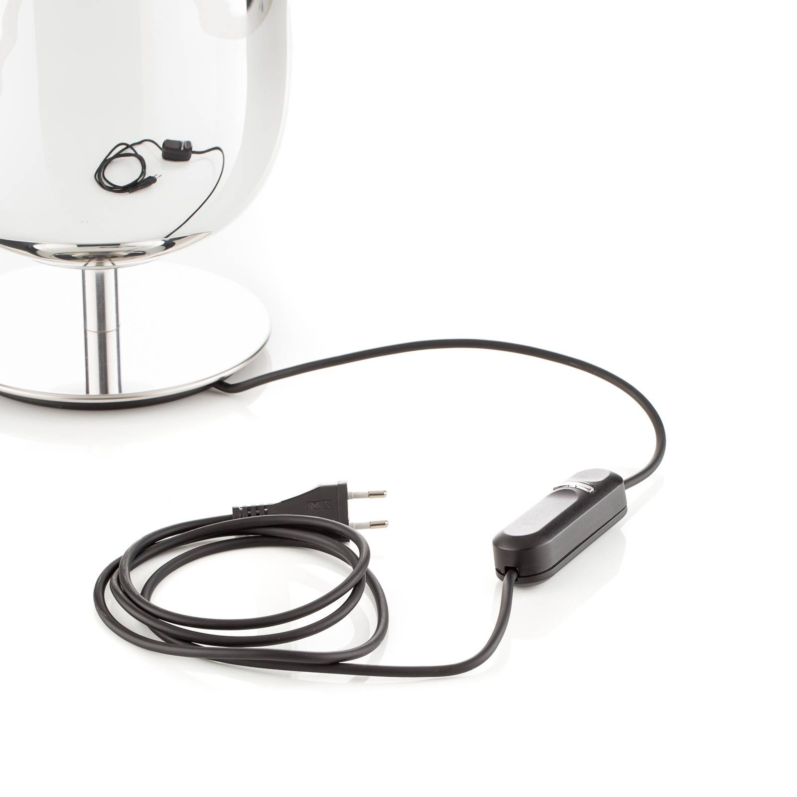 Artemide Gople lampa stołowa srebrna/srebrna
