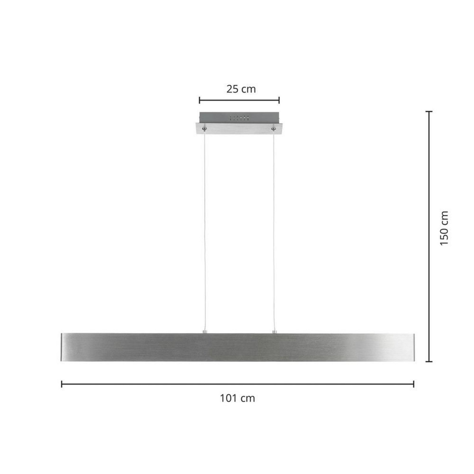 Tinkodara LED Visilica Alu - Lindby