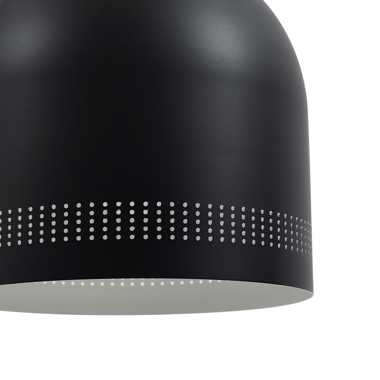 Oura bordlampe, svart, høyde 45 cm, jern, E14 - Nola