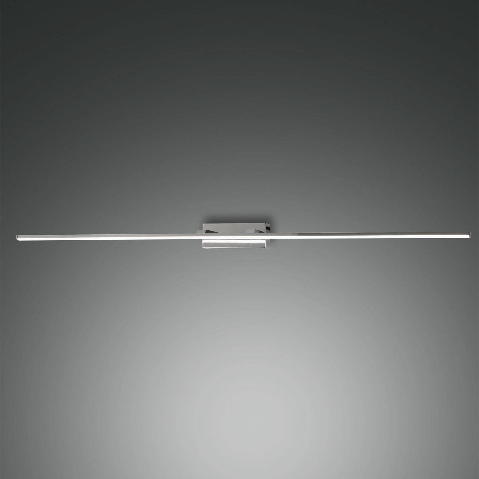 LED-speillampe Nala forkrommet bredde 110 cm metall