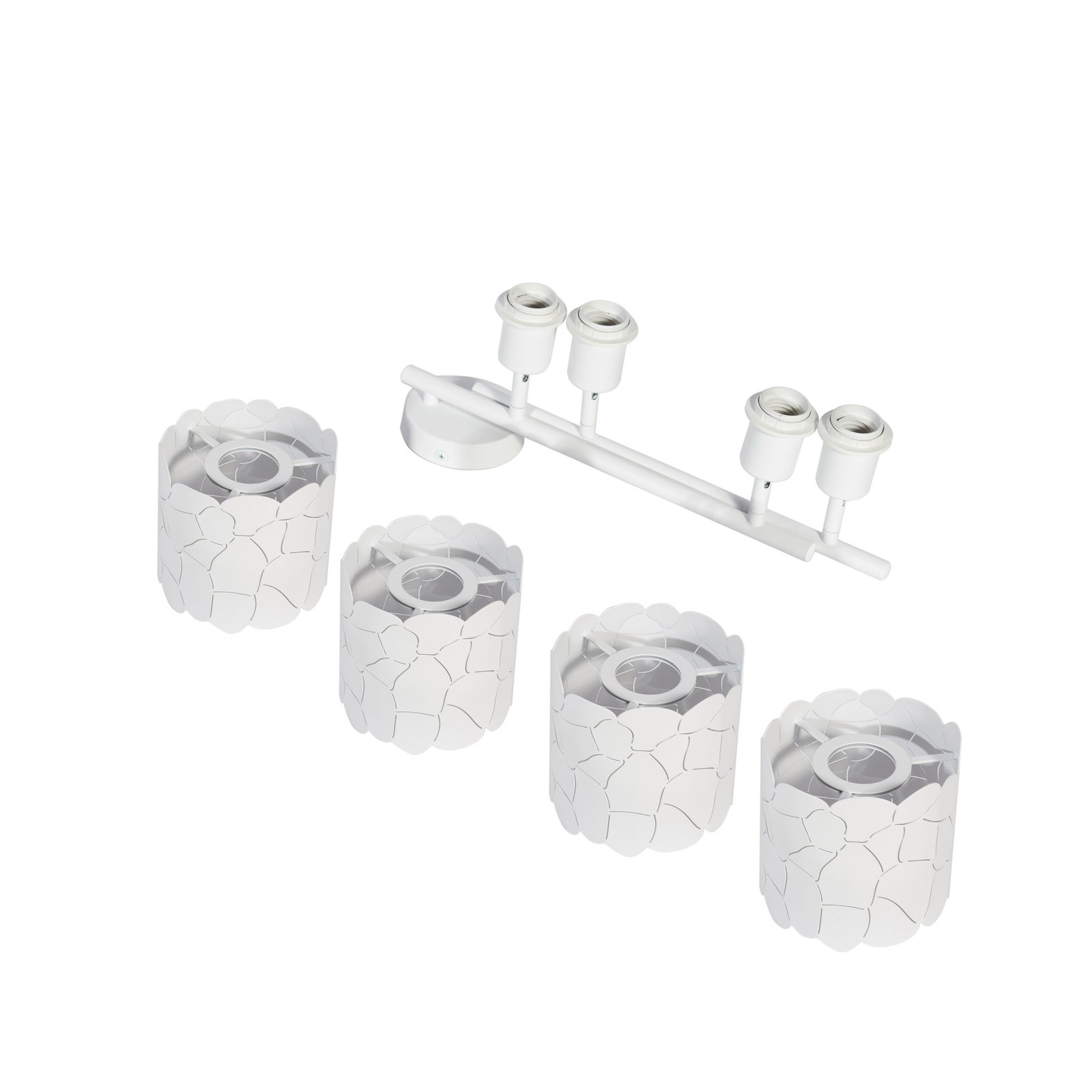 Aralena 4 Lámpara de Techo Blanco - Lindby