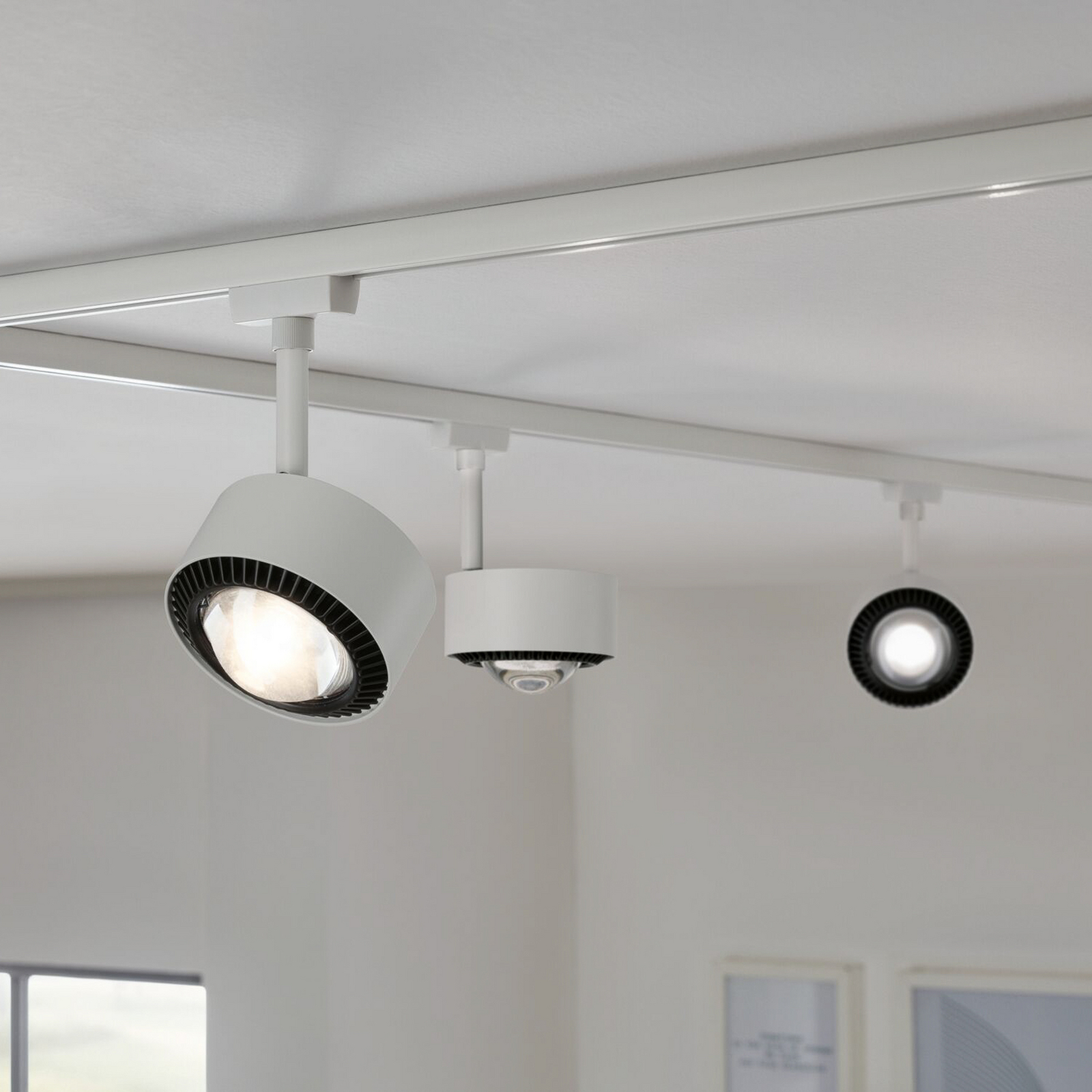 Paulman URail Spot LED Aldan, alb semnal, White Switch