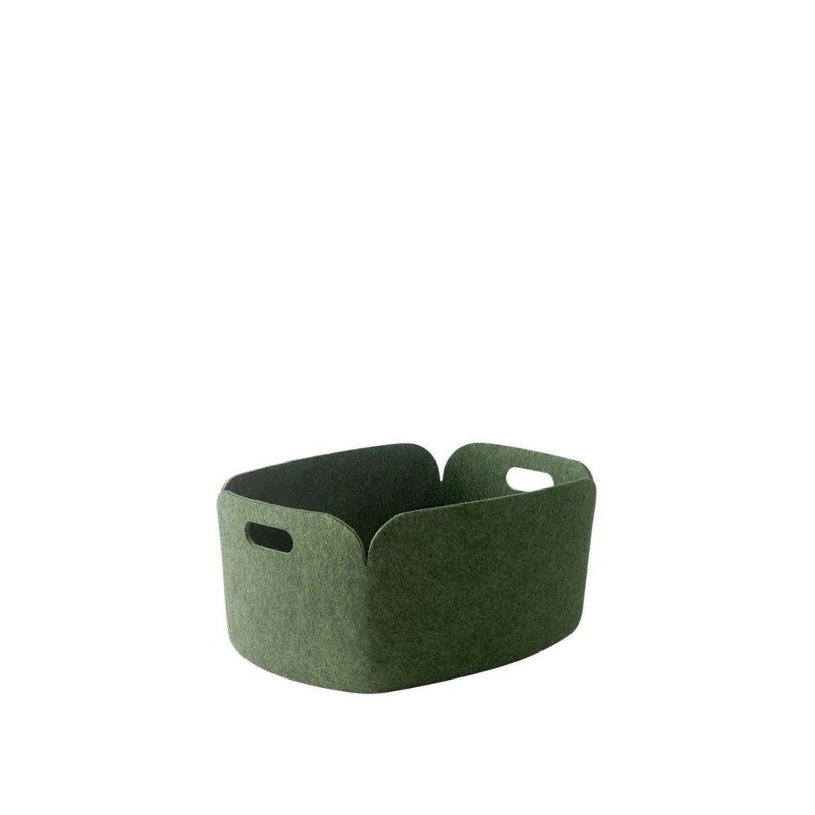 Restore Basket 48x35 Dark Green - Muuto