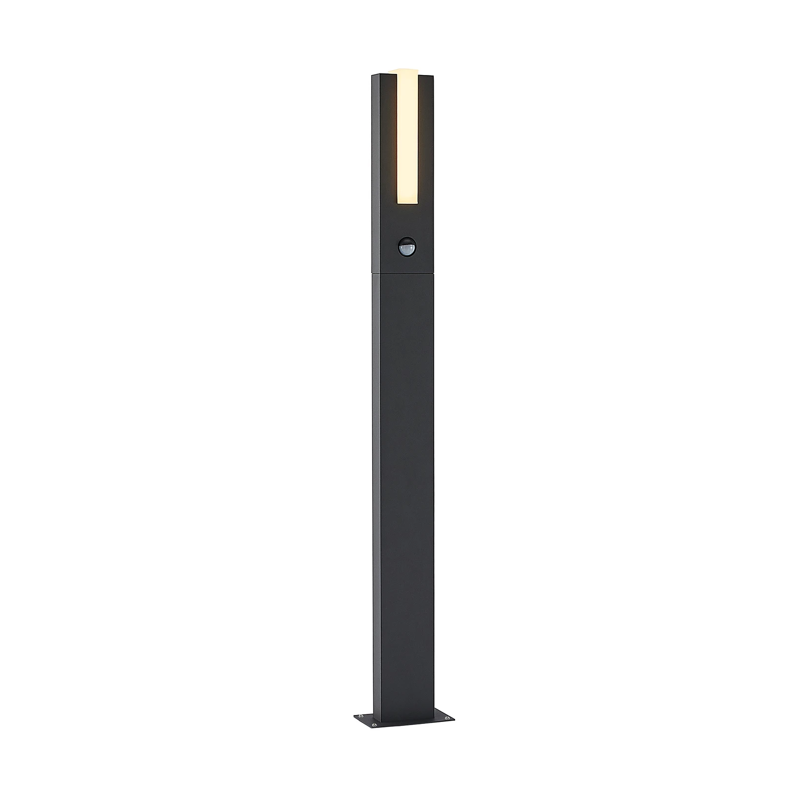 Lucande LED-Wegelampe Virgalia, Bewegungsmelder, 100cm, IP54