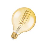 OSRAM LED Vintage 1906, G125, E27, 8,4 W, goud, 824, dimbaar.