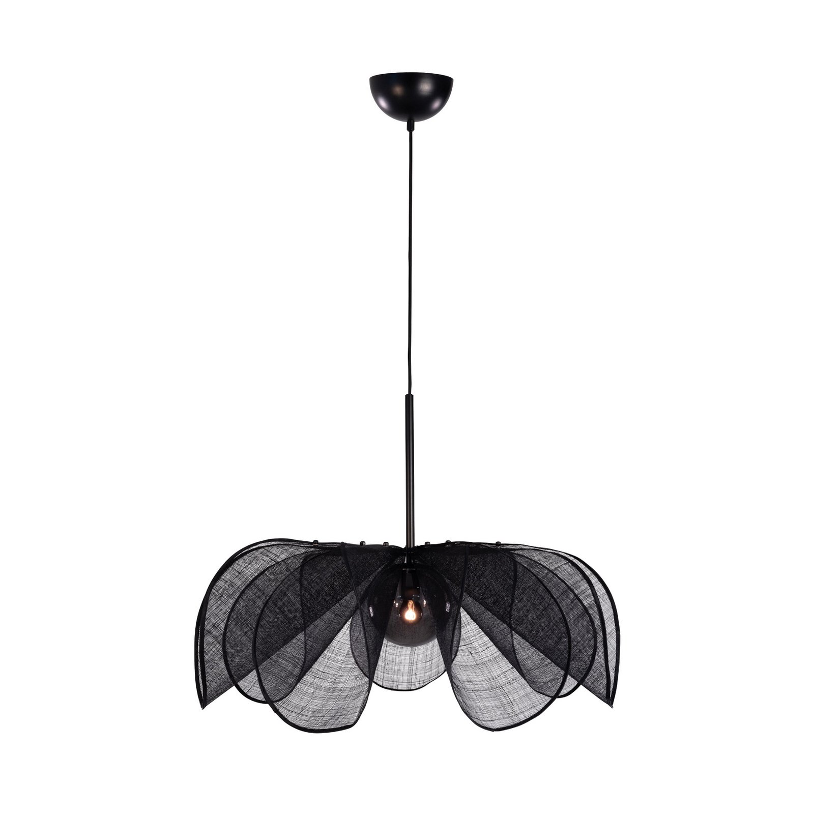 Styrka Függőlámpá Ø75 Black/Smoke - Markslöjd
