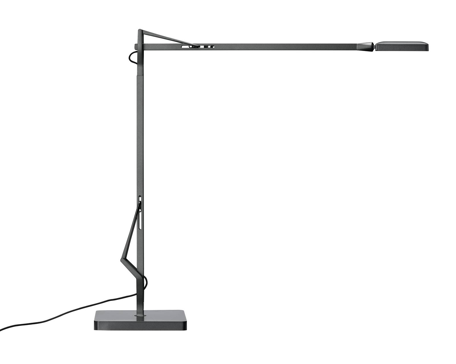 FLOS Kelvin Edge - LED-Schreibtischlampe anthrazit