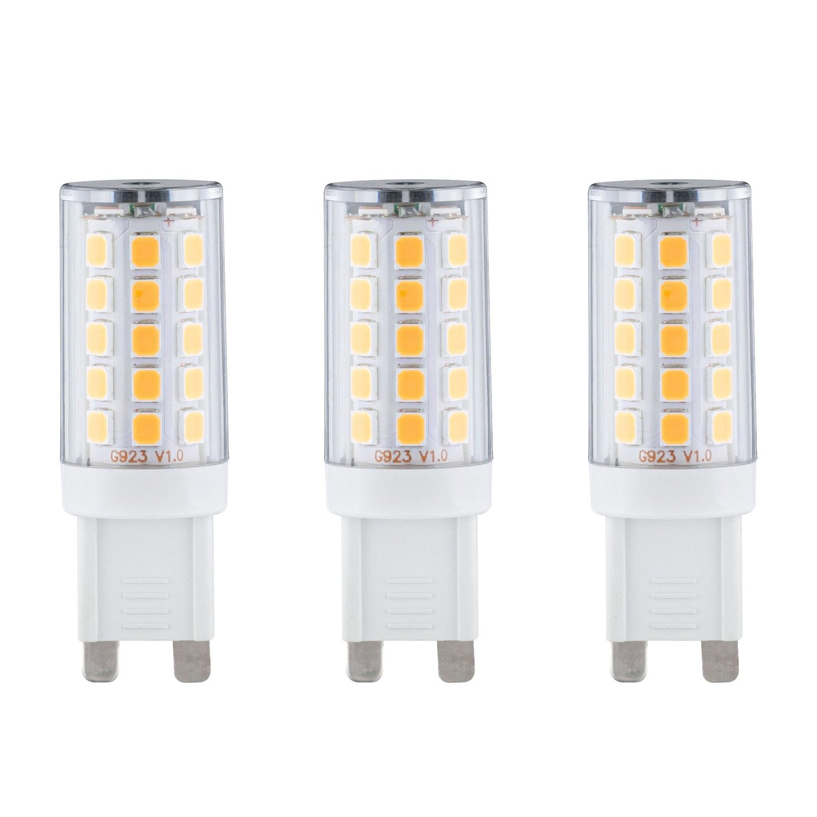 Paulmann LED-stiftlampa G9 2,2 W 2 700 K, 3-pack
